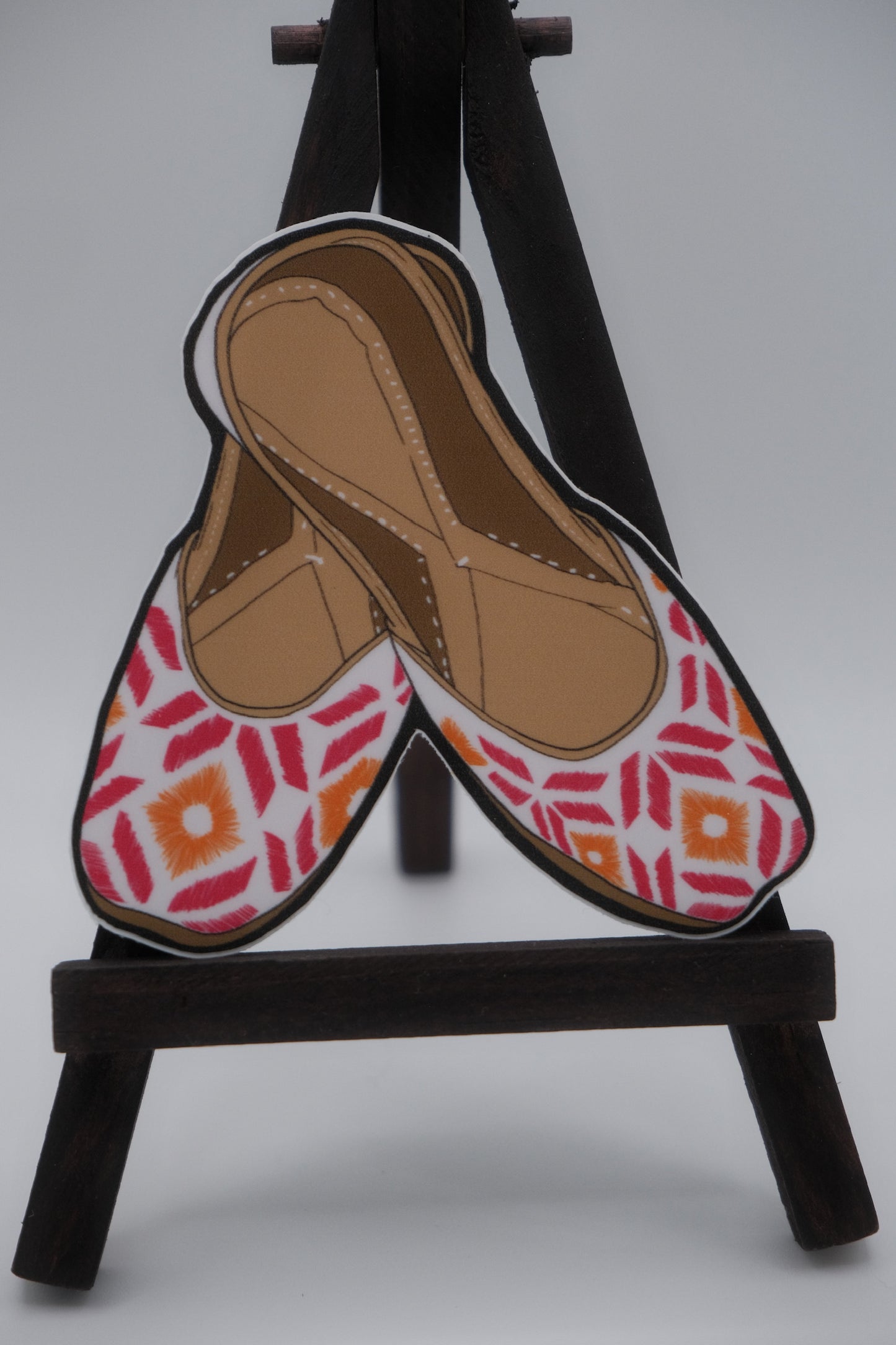 Phulkari Punjabi Jutti Sticker