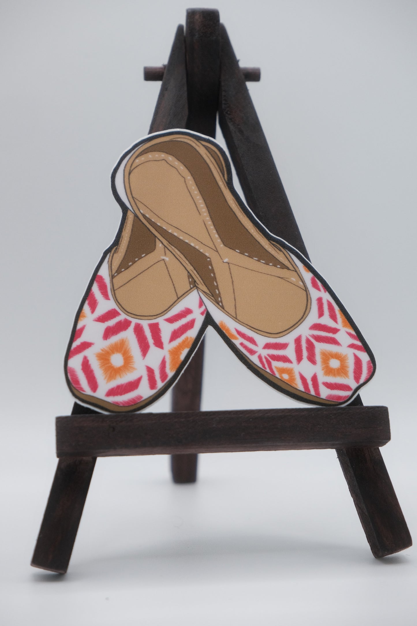 Phulkari Punjabi Jutti Sticker