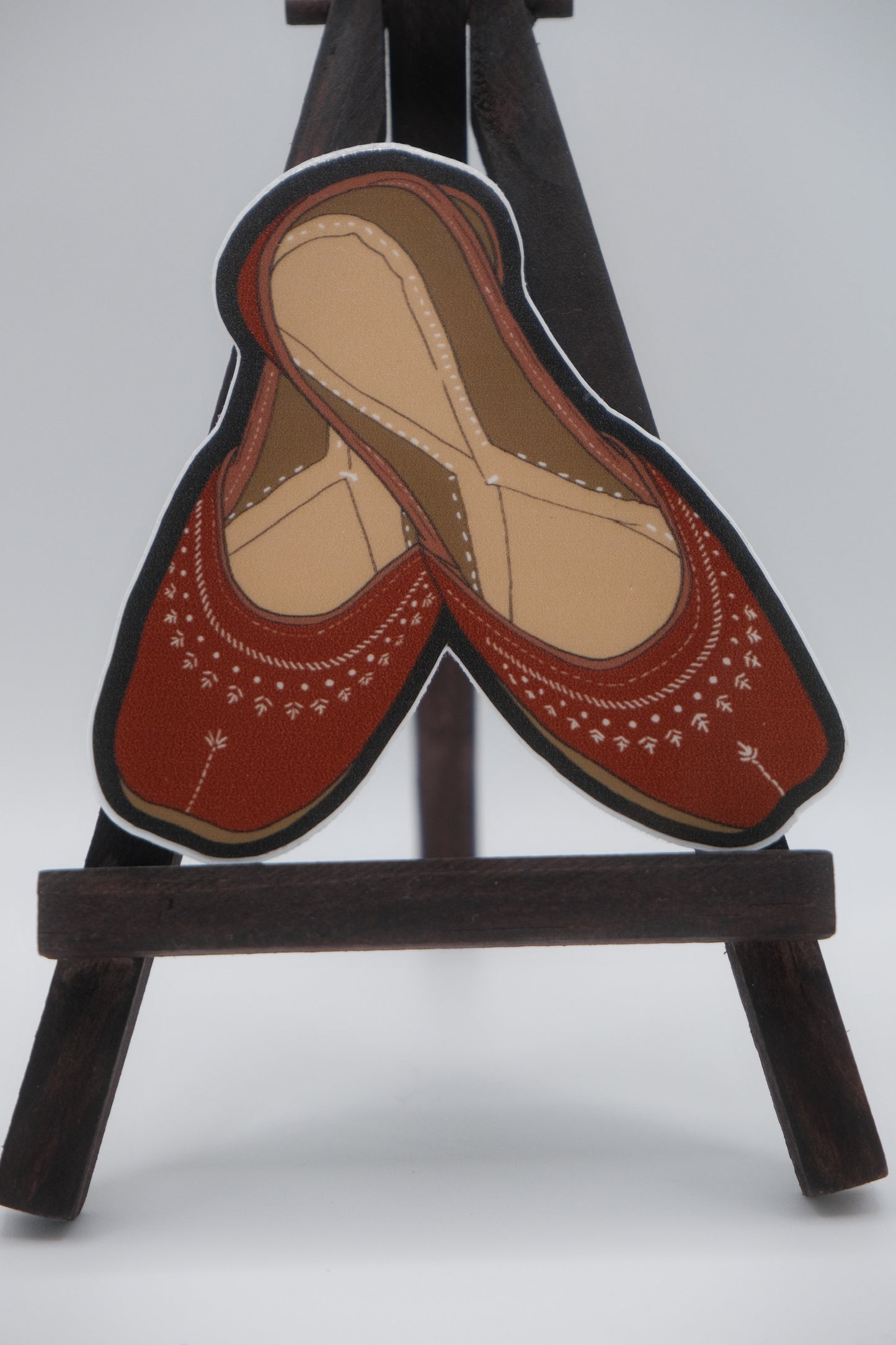Leather Punjabi Jutti Sticker