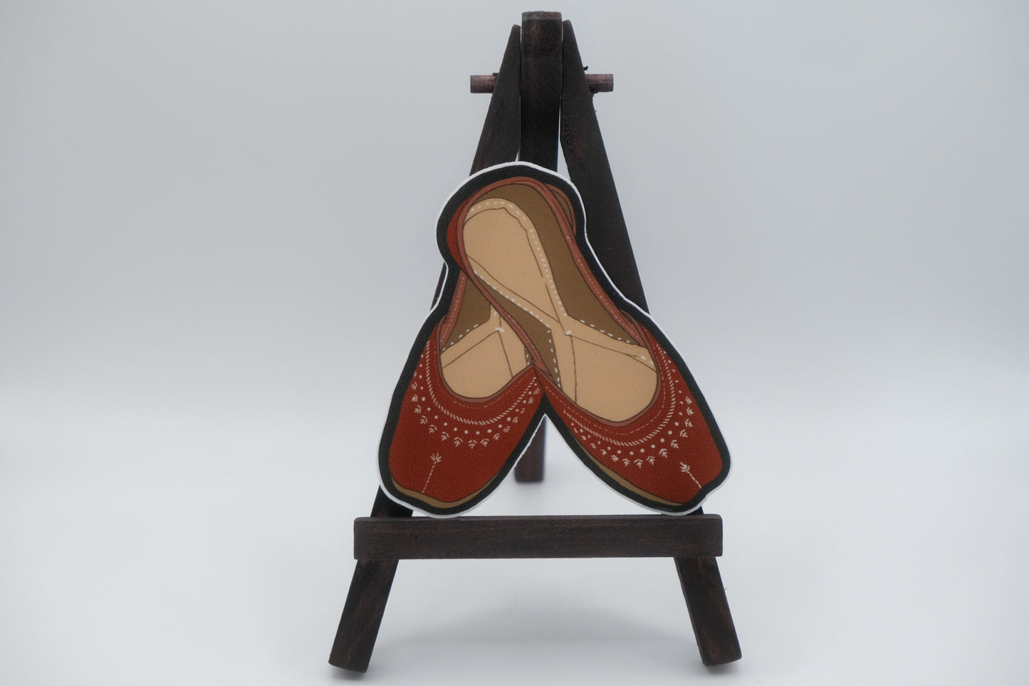 Leather Punjabi Jutti Sticker