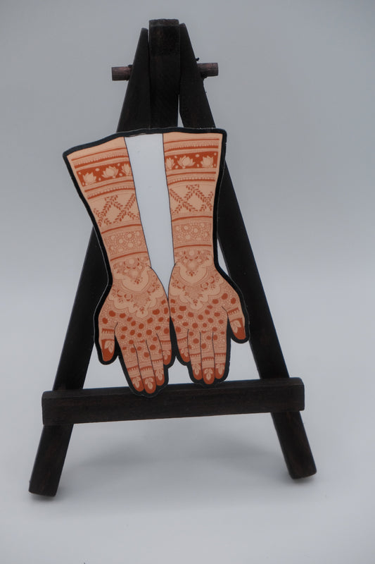 Mehndi Hands Sticker