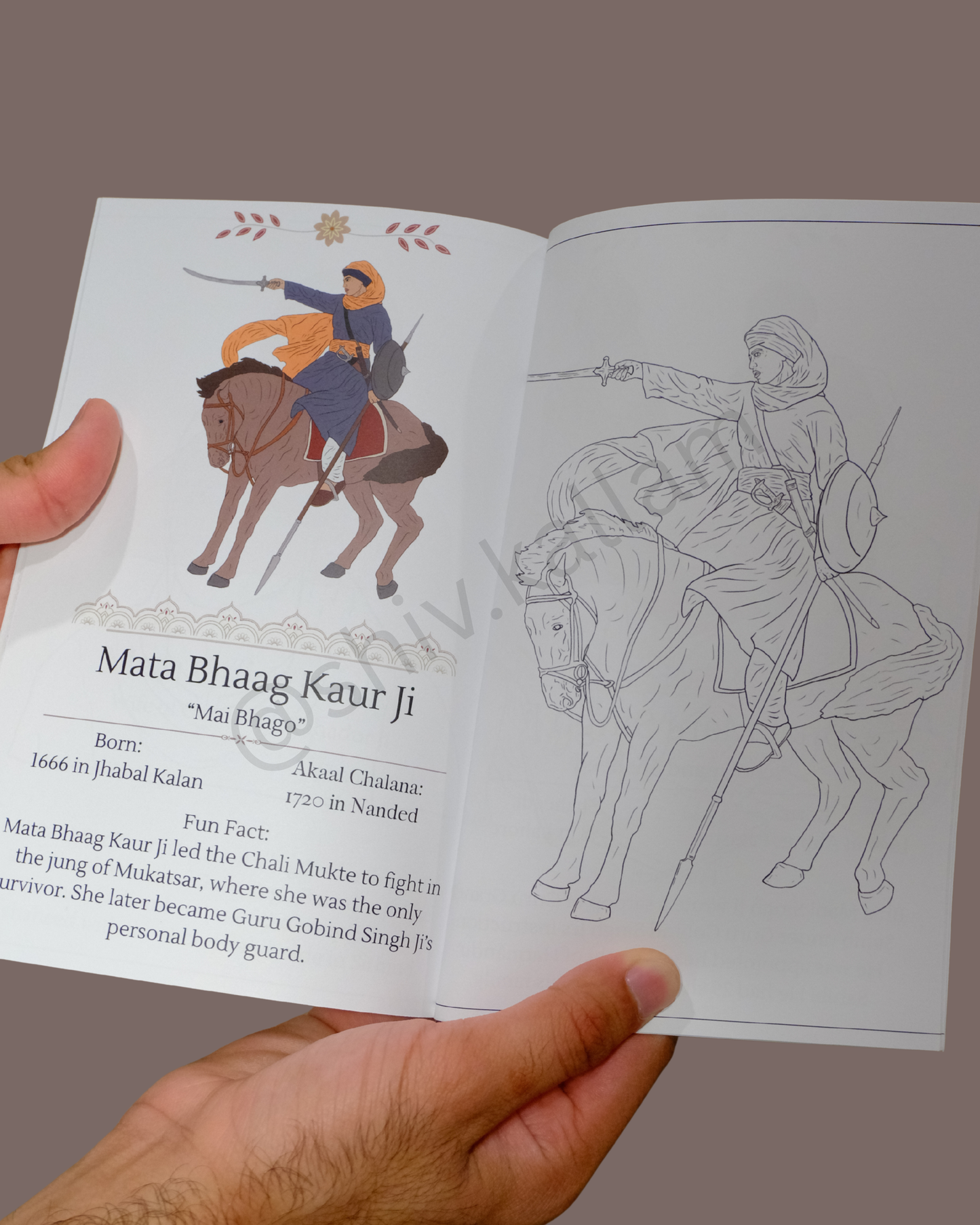 My Little Sikh Coloring Book